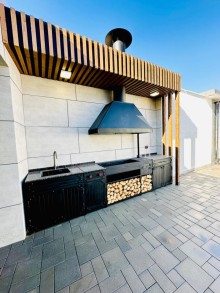 Şüvəlan villa satışı – hovuzlu və geniş həyətli ev, -3